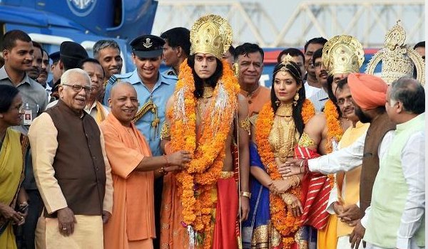 Yogi Adityanath govt to light 1.7 lakh diyas along Saryu river, break ram rahim singh's guinness world record