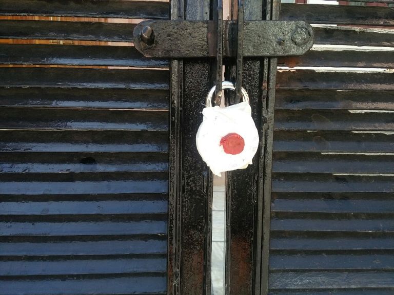 उदयपुर के भाजपा नेता मोतीलाल डांगी का घर सीज उदयपुर के भाजपा नेता मोतीलाल डांगी का घर सीज