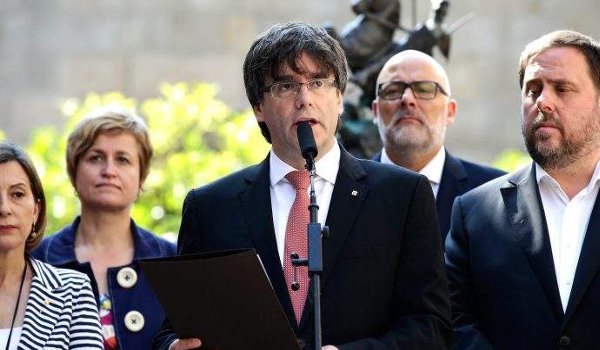 Catalonia suspends declaration of independence from Spain