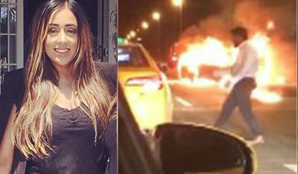 न्यूयॉर्क में जलती कार में भारतीय महिला को छोड़ा, मौत