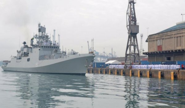 भारतीय नौसेना का पोत आईएनएस ‘सर्वेक्षक’ पहुंचा दार-ए-सलाम