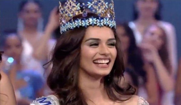 miss india Manushi Chillar crowned Miss World 2017