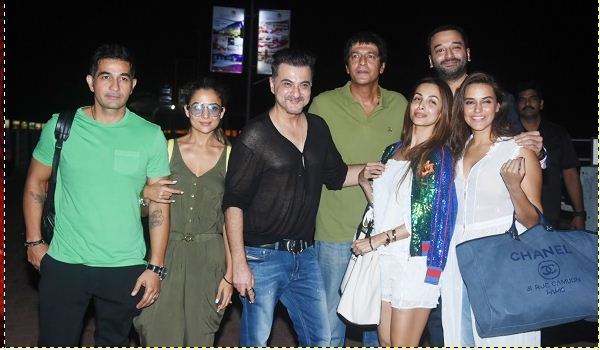 Shah Rukh Khan's 52nd birthday bash: Sanjay Kapoor, Malaika Arora