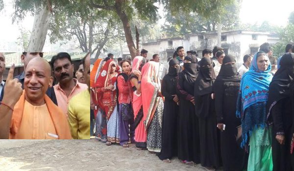 यूपी निकाय चुनाव : पहले चरण का मतदान जारी, योगी ने डाला वोट यूपी निकाय चुनाव : पहले चरण का मतदान जारी, योगी ने डाला वोट