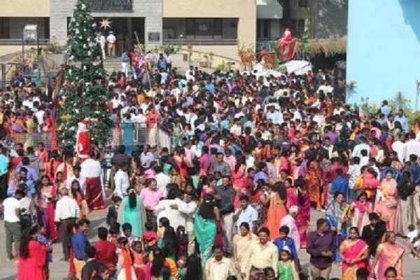 ओडिशा में धूमधाम से मनाया जा रहा है क्रिसमस