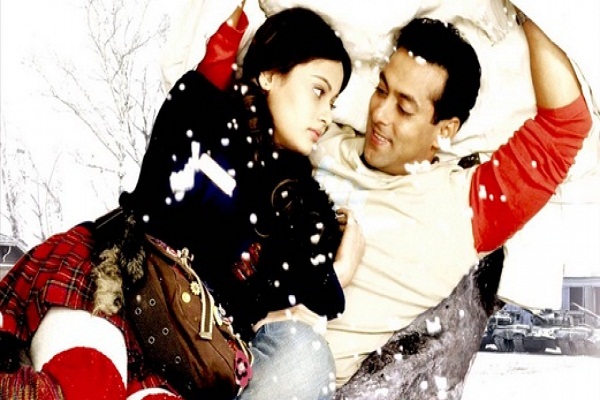 Salman Khan and Sneha Ullal