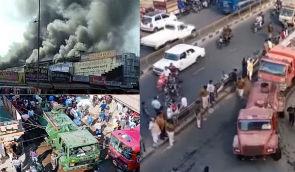 Bhopal fire: Over 100 shops gutted in Bhopal's shopping complex fire