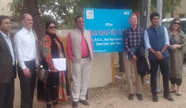 अमरीकी प्रतिनिधि मण्डल ने सराहे स्मार्ट सिटी अजमेर के कार्य अमरीकी प्रतिनिधि मण्डल ने सराहे स्मार्ट सिटी अजमेर के कार्य
