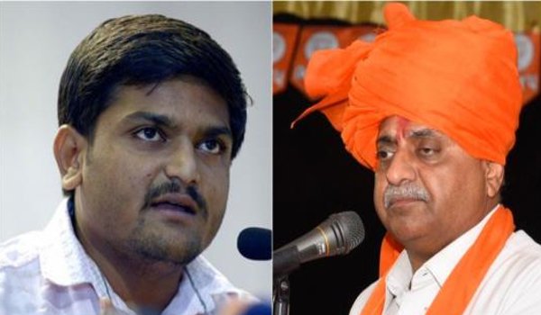 Hardik Patel urges sulking gujarat deputy CM to join congress, bring 10 MLAs