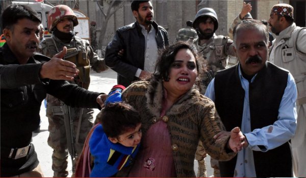 पाकिस्तान : आईएस ने चर्च पर हुए हमले की जिम्मेदारी ली