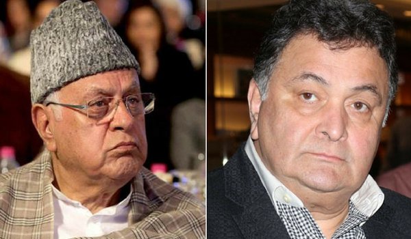 बिहार : ऋषि कपूर, फारूक अब्दुल्ला के खिलाफ मामला दर्ज बिहार : ऋषि कपूर, फारूक अब्दुल्ला के खिलाफ मामला दर्ज