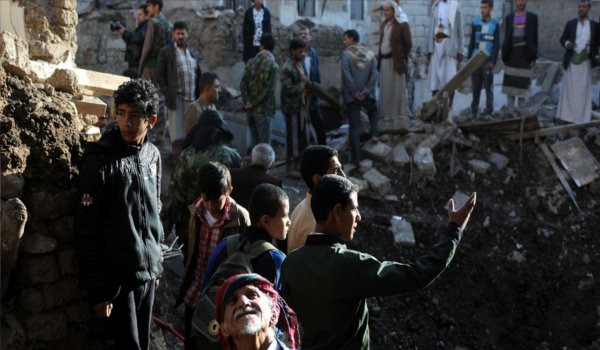 यमन में हवाई हमलों में 20 की मौत
