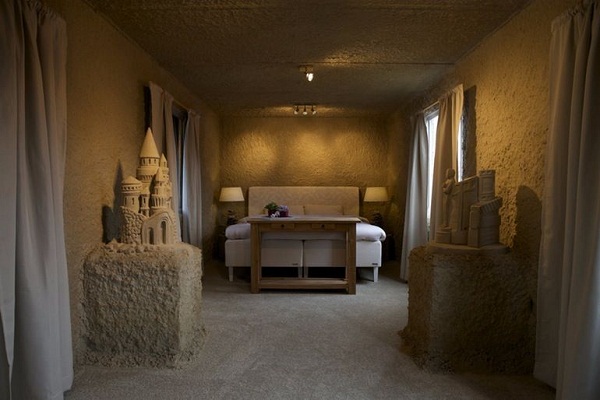 If you are planning to travel to the Netherlands, then definitely stay in this hotel made of sand.