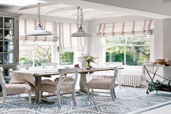 Do something like this decorating the dining room