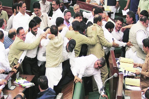 Opposition in Jammu and Kashmir assembly on harassment of Kashmiris