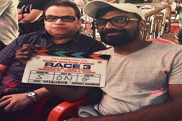 'Race 3' team starts shooting first song