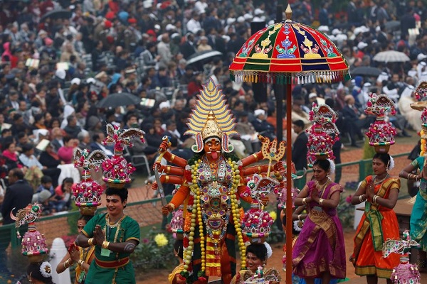 Celebration of Republic Day despite the boycott of ULFA in Assam