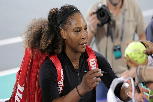 Serena withdrew from Australia Open