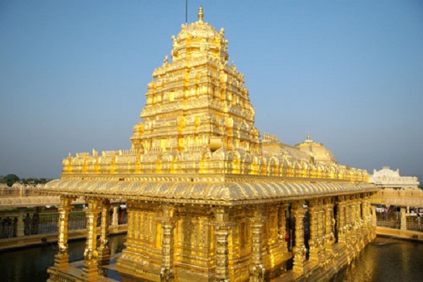 This temple of Tamil Nadu is made of gold