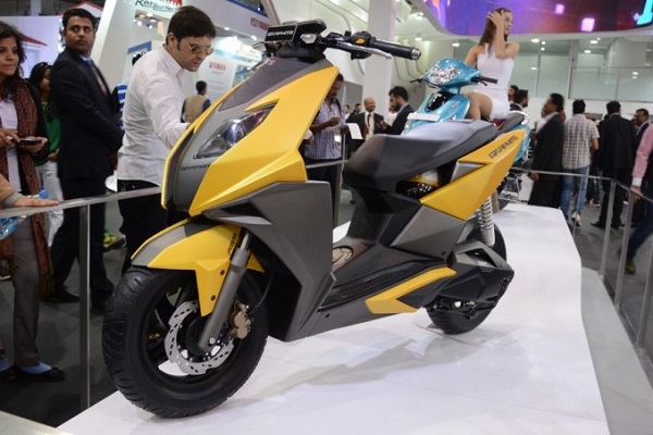TVS to launch new scooter auto expo