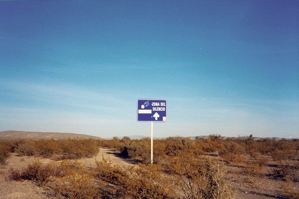 Because of the strange events, this place became known as 'Zone of Silence'