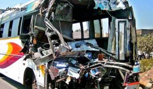 Five killed in truck-bus collision in West Godavari district of Andhra Pradesh