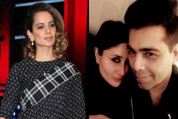 Karan Johar has done the same with the first fight then friendship, Kangna, Kareena and Kajol. Karan Johar has done the same with the first fight then friendship, Kangna, Kareena and Kajol.