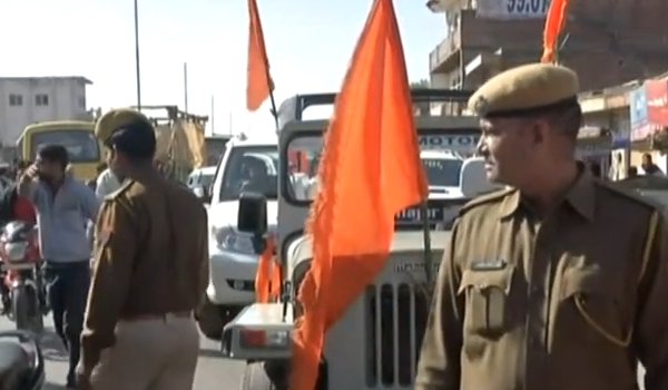 rajput karni sena protests against padmavat in Dholpur