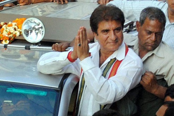 UP: Congress state President Rajbabber not allowed to go to Kasganj