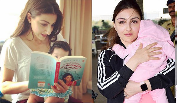My daughter is my latest project : Soha Ali Khan