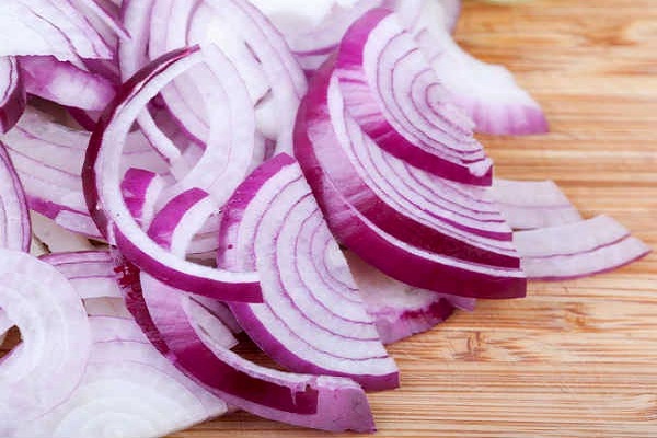 Raw onion is beneficial for health