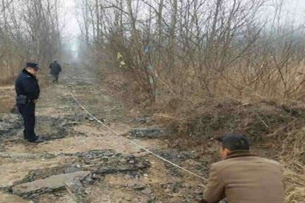 A peculiar one - a person stole the road and sold it