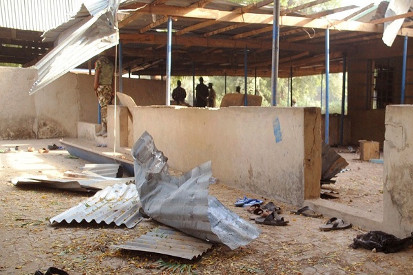 Suicide attack at the University of Nigeria