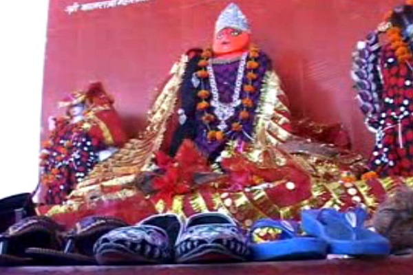 OMG! Slippers and sandals are offered to devotees in this unique temple.