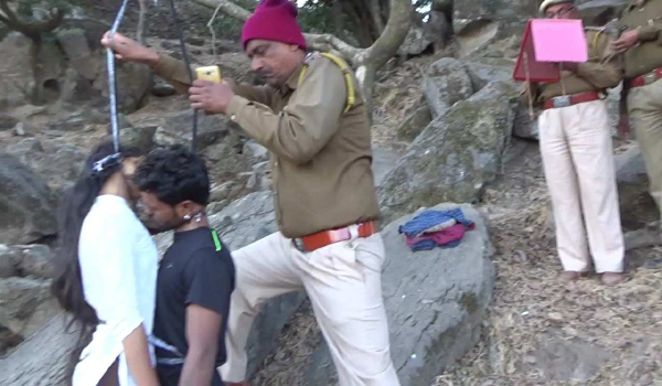 Mount Abu police take down the body of couple