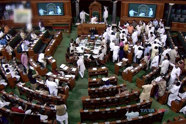Lok Sabha suspended for the day, the second phase of the budget session will begin on March 5