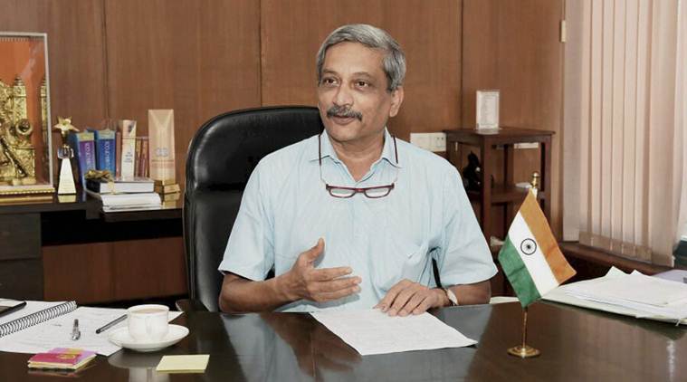 Parrikar arrives in Goa,and he can present budget