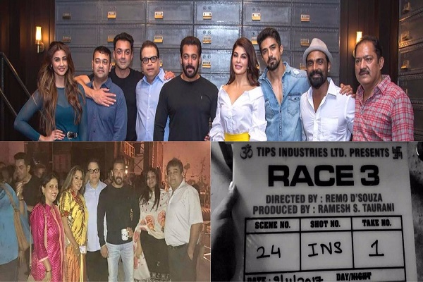 Shooting of 'Race-3' Mumbai schedule