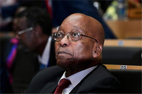 South Africa's opposition to the ruling party against the president
