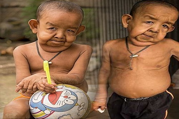 This looks like the old man at the age of 4