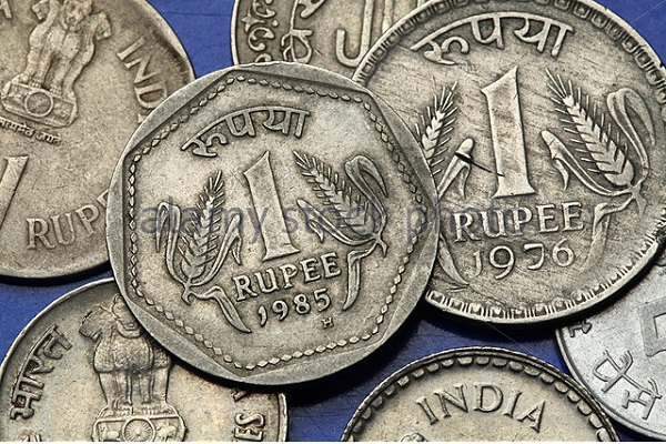 Why was the rupee weak?