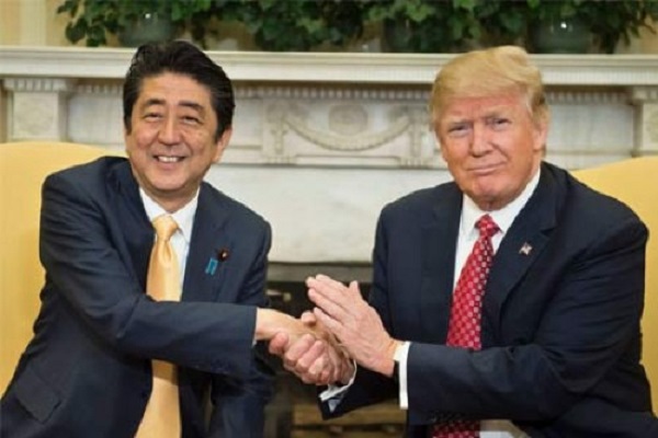 Trump, Abe discussed the Korean Peninsula Trump, Abe discussed the Korean Peninsula