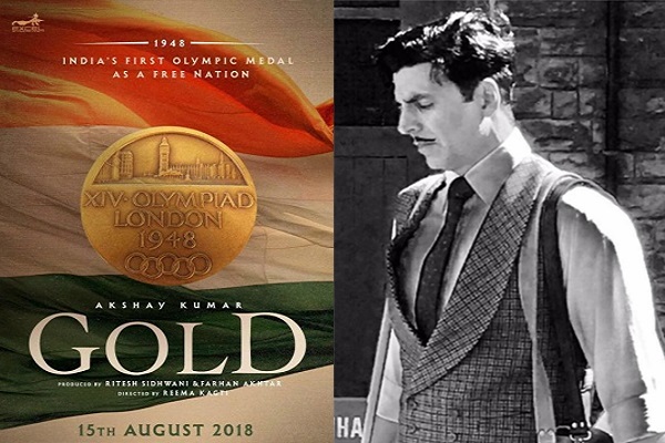Akshay Kumar's look in 'Gold' teaser