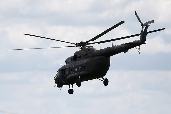 Military helicopter missing in Taiwan after flying