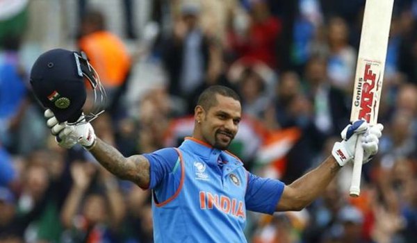 Shikhar Dhawan first Indian player to score century in 100th ODI