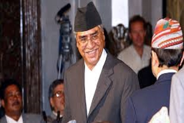 Nepal's Prime Minister Sherbahadur Deba resigns