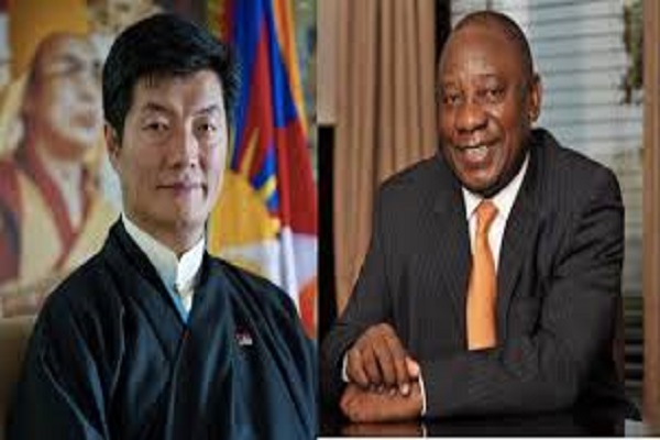 Tibetan leader congratulates New South African President