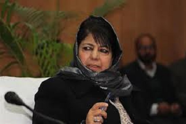 I am shocked by the performance in support of the accused: Mehbooba