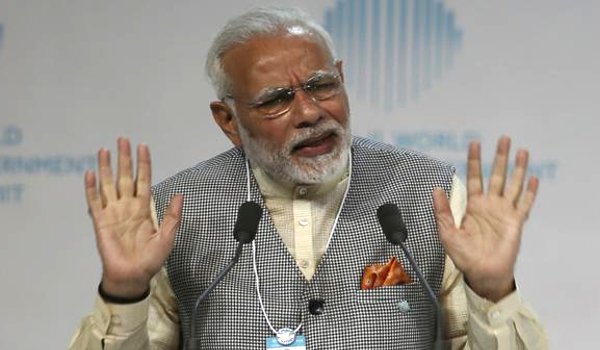 use technology as a means to development, not destruction : Modi at dubai