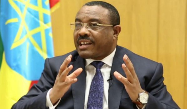 Ethiopian Prime Minister Hailemariam Desalegn resigns